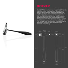 Load image into Gallery viewer, MDF® Tromner Neurological Reflex Hammer with Built-In Brush for Cutaneous and Superficial Responses - Light - HDP Handle (MDF555P)