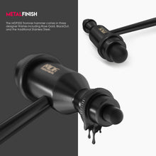 Load image into Gallery viewer, MDF® Tromner Neurological Reflex Hammer with Pointed Tip Handle for Cutaneous and Superficial Responses (MDF555)-All Black