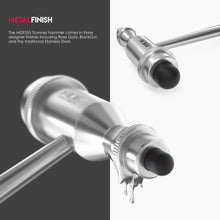 Load image into Gallery viewer, MDF® Tromner Neurological Reflex Hammer with Pointed Tip Handle for Cutaneous and Superficial Responses (MDF555)-Black