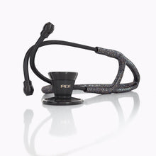 Load image into Gallery viewer, MDF® Classic Cardiology Dual Head Stethoscope with Stainless Steel Chestpiece and Headset (MDF797) - BlackOut and Black Glitter