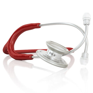 MDF® MD One® Stainless Steel Dual Head Stethoscope (MDF777) - Burgundy