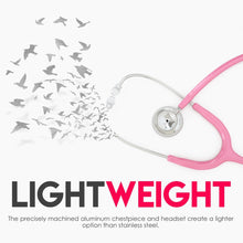 Load image into Gallery viewer, MDF® Acoustica® Lightweight Dual Head Stethoscope - Pink