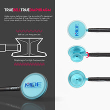 Load image into Gallery viewer, MDF® Acoustica® Lightweight Dual Head Stethoscope (MDF747XP) - Aqua and Black