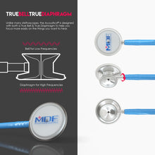 Load image into Gallery viewer, MDF® Acoustica® Lightweight Dual Head Stethoscope (MDF747XP) - Bright Blue