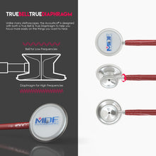 Load image into Gallery viewer, MDF® Acoustica® Lightweight Dual Head Stethoscope (MDF747XP) - Burgundy