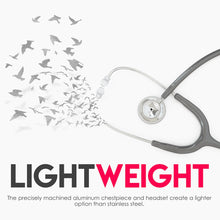 Load image into Gallery viewer, MDF® Acoustica® Lightweight Dual Head Stethoscope (MDF747XP) - Grey