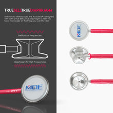 Load image into Gallery viewer, MDF® Acoustica® Lightweight Dual Head Stethoscope (MDF747XP) - Raspberry