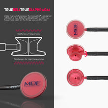 Load image into Gallery viewer, MDF® Acoustica® Lightweight Dual Head Stethoscope (MDF747XP) - Red and Black