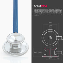 Load image into Gallery viewer, MDF® Acoustica® Lightweight Dual Head Stethoscope (MDF747XP) - Royal Blue