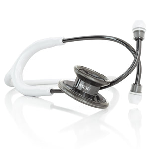 MDF® MD One® Stainless Steel Dual Head Stethoscope - Perle Noire and White