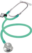 Load image into Gallery viewer, MDF® Dual Head Lightweight Stethoscope - Translucent Green