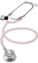 Load image into Gallery viewer, MDF® Dual Head Lightweight Stethoscope - Translucent Pink
