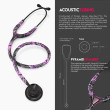Load image into Gallery viewer, MDF® MD One® Stainless Steel Dual Head Stethoscope (MDF777) - BlackOut and Muddy Girl
