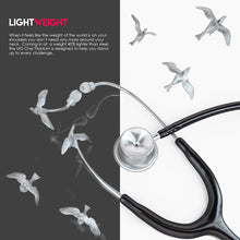 Load image into Gallery viewer, MDF® MD One® Epoch Titanium Stethoscope (MDF777DT) - Black