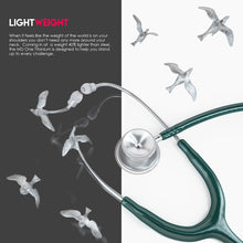 Load image into Gallery viewer, MDF® MD One® Epoch Titanium Stethoscope (MDF777DT) - Emerald Green