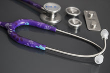 Load image into Gallery viewer, MDF® MD One® Epoch Titanium Stethoscope (MDF777DT) - PAWS Dark Purple