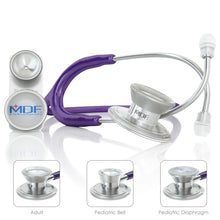 Load image into Gallery viewer, MDF® MD One® Epoch Titanium Stethoscope (MDF777DT) - Purple
