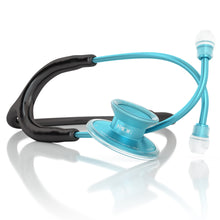 Load image into Gallery viewer, MDF® Acoustica® Lightweight Dual Head Stethoscope (MDF747XP) - Aqua and Black
