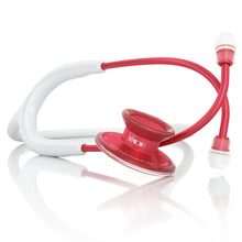 Load image into Gallery viewer, MDF® Acoustica® Lightweight Dual Head Stethoscope (MDF747XP) - Red and White
