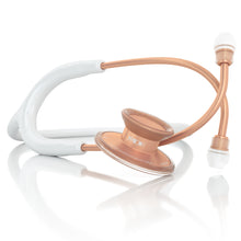 Load image into Gallery viewer, MDF® Acoustica® Lightweight Dual Head Stethoscope (MDF747XP) - Matte Rose Gold and White
