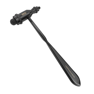 MDF® Tromner Neurological Reflex Hammer with Pointed Tip Handle for Cutaneous and Superficial Responses (MDF555)-All Black