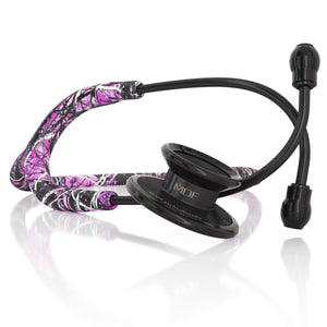 MDF® MD One® Stainless Steel Dual Head Stethoscope (MDF777) - BlackOut and Muddy Girl