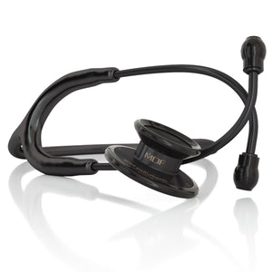 MDF® MD One® Stainless Steel Dual Head Stethoscope (MDF777) - BlackOut and Black