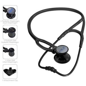 MDF® ProCardial® ERA® Lightweight Cardiology Dual Head Stethoscope with Adult, Pediatric, and Infant-Neonatal Convertible Chestpiece (MDF797X)