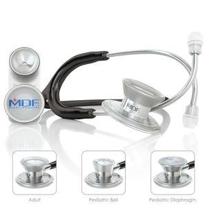 MDF® MD One® Epoch Titanium Stethoscope (MDF777DT) - Black