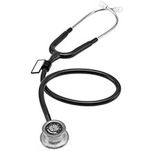 Load image into Gallery viewer, MDF® Pulse Time® 2-in-1 Digital LCD Clock and Single Head Stethoscope - Black
