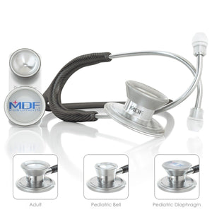 MDF® MD One® Epoch Titanium Stethoscope (MDF777DT) - Carbon Fiber