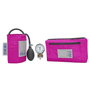 MDF® Calibra® Pro Sphygmomanometer Double Bellow - Fuchsia