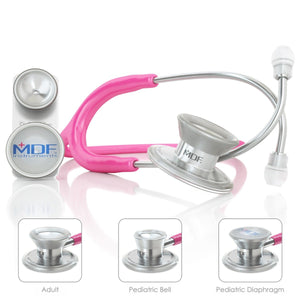MDF® MD One® Epoch Titanium Stethoscope (MDF777DT) - Fuchsia