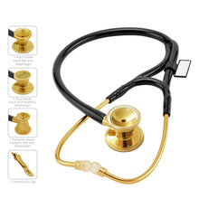 Load image into Gallery viewer, MDF® ProCardial® ER Premier® Cardiology Stainless Steel Dual Head Adult-Pediatric Stethoscope with Adult Cardiology Bell Convertible Attachment (MDF797DD)
