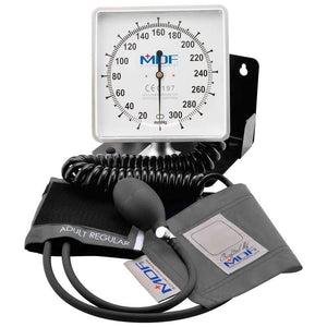 MDF® Desk & Wall Aneroid Sphygmomanometer - Grey