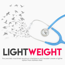 Load image into Gallery viewer, MDF® Acoustica® Lightweight Dual Head Stethoscope (MDF747XP) - Bright Blue
