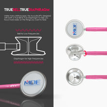 Load image into Gallery viewer, MDF® Acoustica® Lightweight Dual Head Stethoscope (MDF747XP) - Fuchsia
