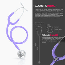 Load image into Gallery viewer, MDF® Acoustica® Lightweight Dual Head Stethoscope (MDF747XP) - Pastel Purple
