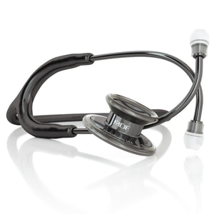 MDF® MD One® Stainless Steel Dual Head Stethoscope - Perle Noire and Black