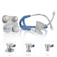 Load image into Gallery viewer, MDF® ProCardial® C3 Cardiology Titanium Dual Head Stethoscope with Adult, Pediatric, and Infant-Neonatal Convertible Chestpiece (MDF797CCT) - Royal Blue
