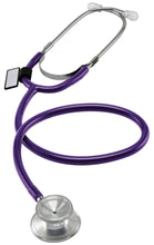 Load image into Gallery viewer, MDF® Dual Head Lightweight Stethoscope - Purple
