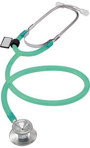 MDF® Dual Head Lightweight Stethoscope - Translucent Green