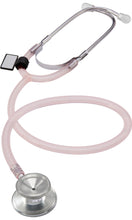 Load image into Gallery viewer, MDF® Dual Head Lightweight Stethoscope - Translucent Pink
