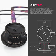 Load image into Gallery viewer, MDF® MD One® Stainless Steel Dual Head Stethoscope (MDF777) - BlackOut and Galaxy
