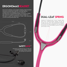 Load image into Gallery viewer, MDF® MD One® Stainless Steel Dual Head Stethoscope (MDF777) - BlackOut and Muddy Girl
