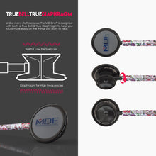 Load image into Gallery viewer, MDF® MD One® Stainless Steel Dual Head Stethoscope (MDF777) - BlackOut and Sugar Skull
