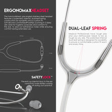 Load image into Gallery viewer, MDF® MD One® Stainless Steel Dual Head Stethoscope (MDF777) - Galaxy
