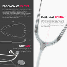 Load image into Gallery viewer, MDF® MD One® Stainless Steel Dual Head Stethoscope (MDF777)
