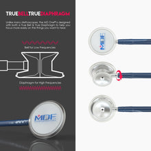 Load image into Gallery viewer, MDF® MD One® Stainless Steel Dual Head Stethoscope (MDF777) - Navy Blue
