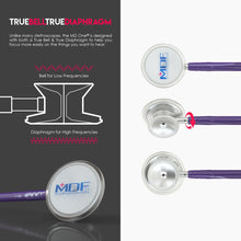 Load image into Gallery viewer, MDF® MD One® Stainless Steel Dual Head Stethoscope (MDF777) - Purple
